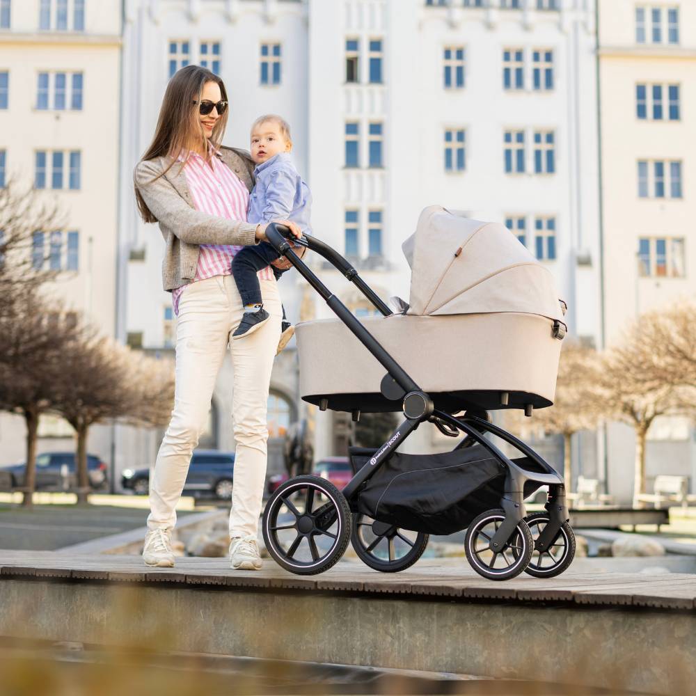 PETITE&MARS Scout kolica 3u1, Cappuccino/Cream B