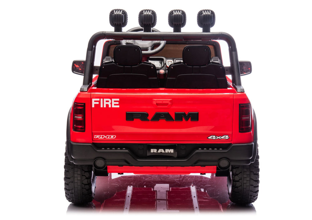 Licencirani vatrogasni auto na akumulator RAM ZB629-F 4x4- dvosjed - crveni