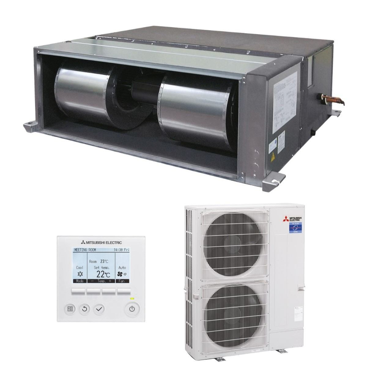 Mitsubishi Electric klima uređaj 22kW PEA-RP250WKA/PUHZ-ZRP250YKA, za prostor do 220m2, D energetska klasa