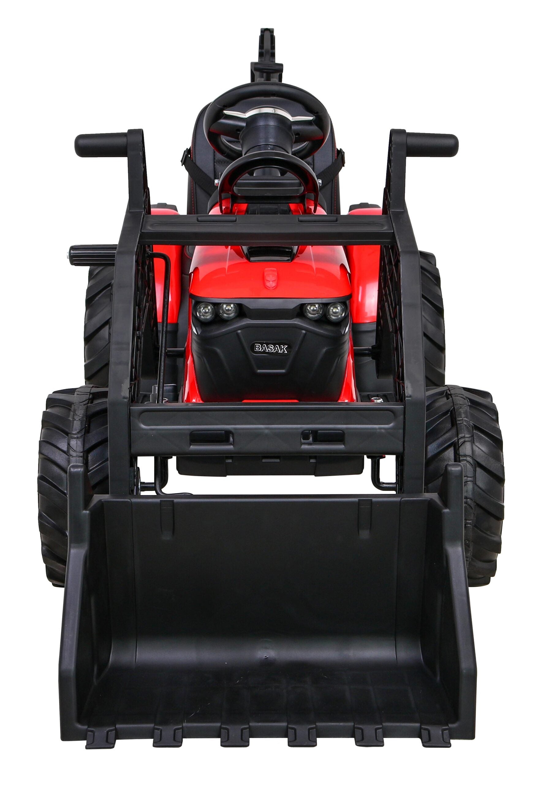 Bager na akumulator s prikolicom 720-T 4x4- crveni