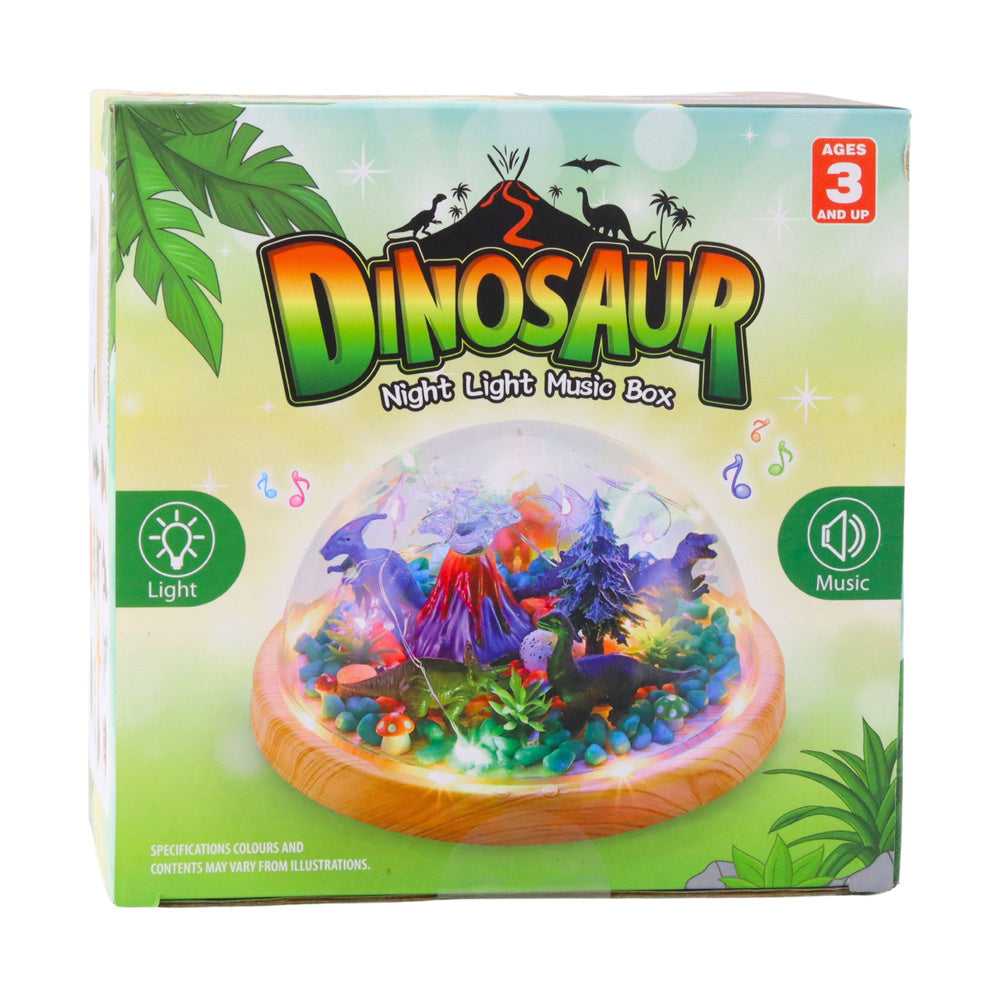 Noćna svjetiljka sa melodijama i motivom dinosaura