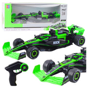 Formula na daljinsko upravljanje Sauber F1 C44 1:16  - crno/zeleni