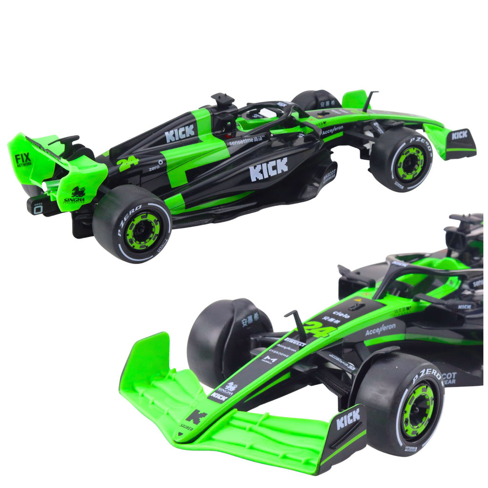 Formula na daljinsko upravljanje Sauber F1 C44 1:16  - crno/zeleni