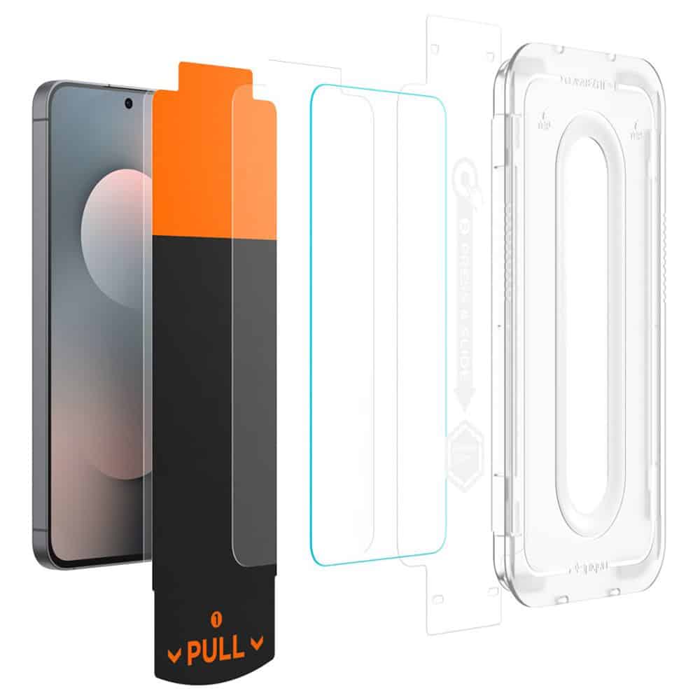 Spigen - (2 kom.) Glas.tR EZ-FIT Pro HD (AGL10202) kaljeno staklo za Samsung Galaxy S25 FE - clear
