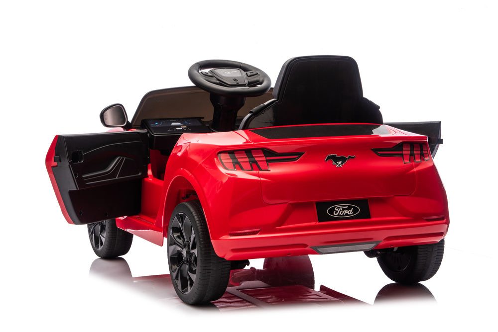 Licencirani auto na akumulator Ford Mustang Mach-E Blue 24V - crveni