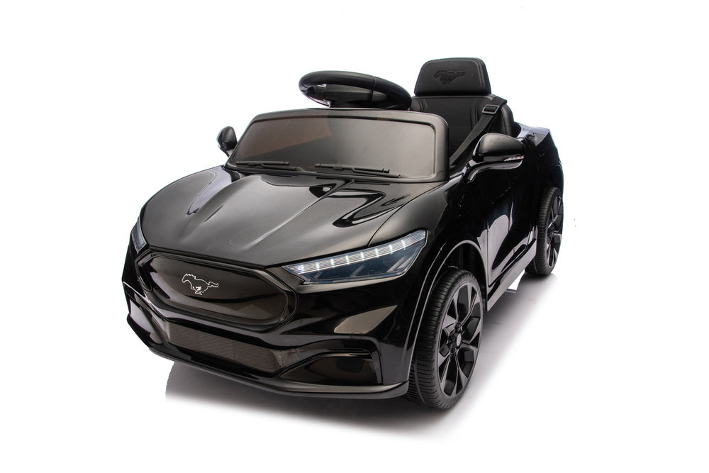 Licencirani auto na akumulator Ford Mustang Mach-E Blue 24V - crni