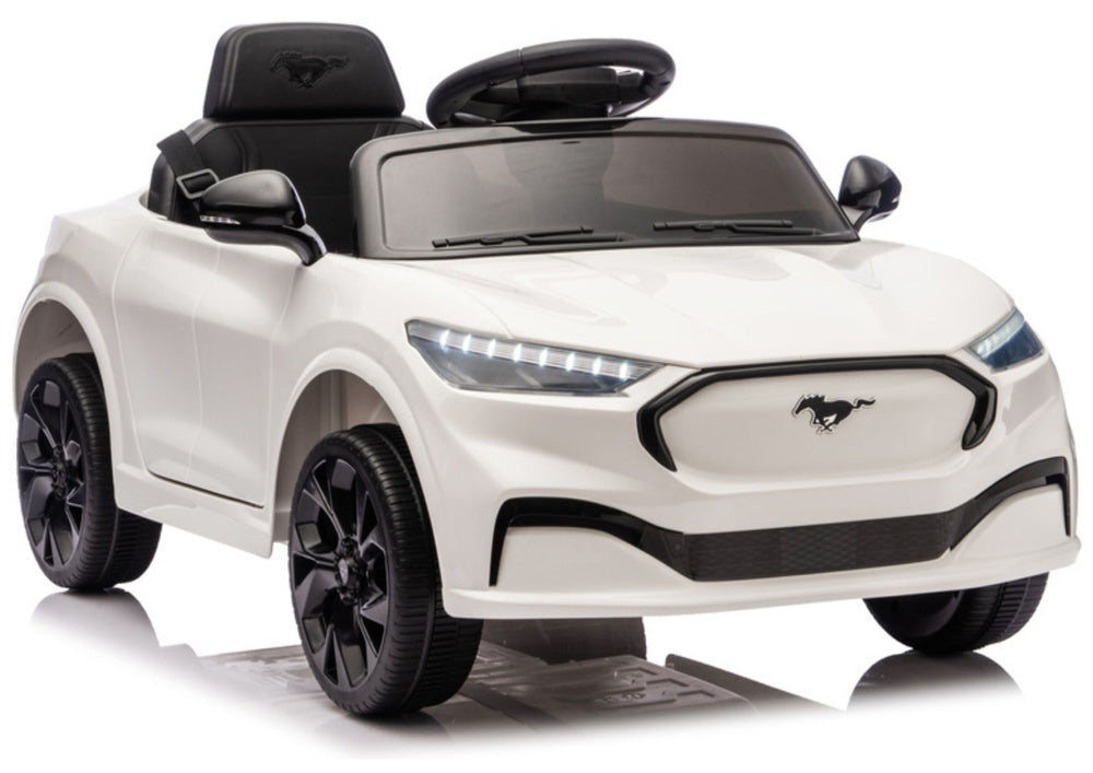 Licencirani auto na akumulator Ford Mustang Mach-E Blue 24V - bijeli