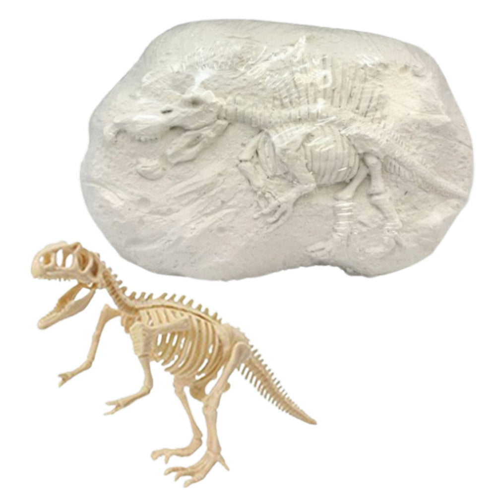 Edukativna i kreativna igračka za male paleontologe - vađenje kostura dinosaura iz gipsa