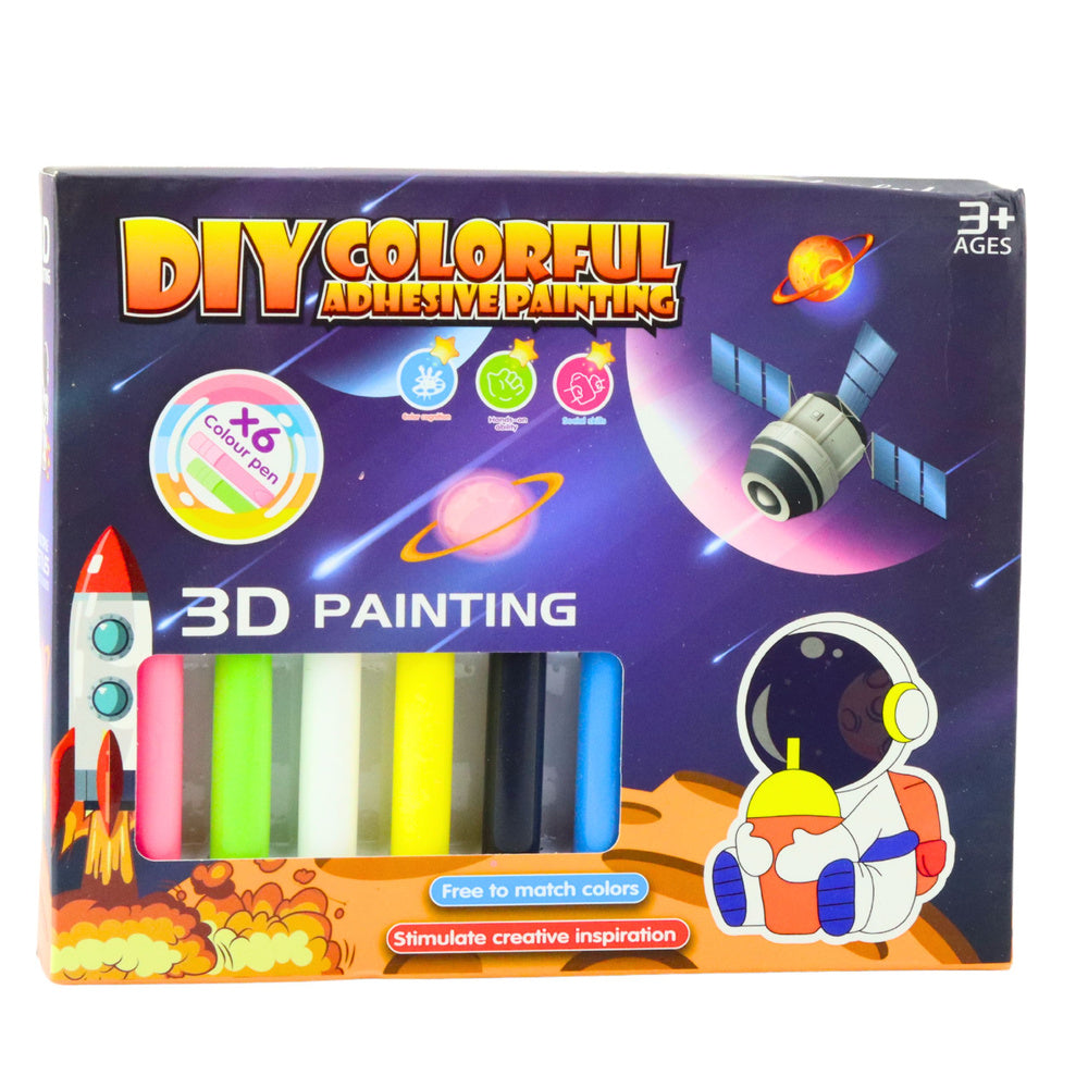 3D set za slikanje inspiriran svemirom - 12 elemenata