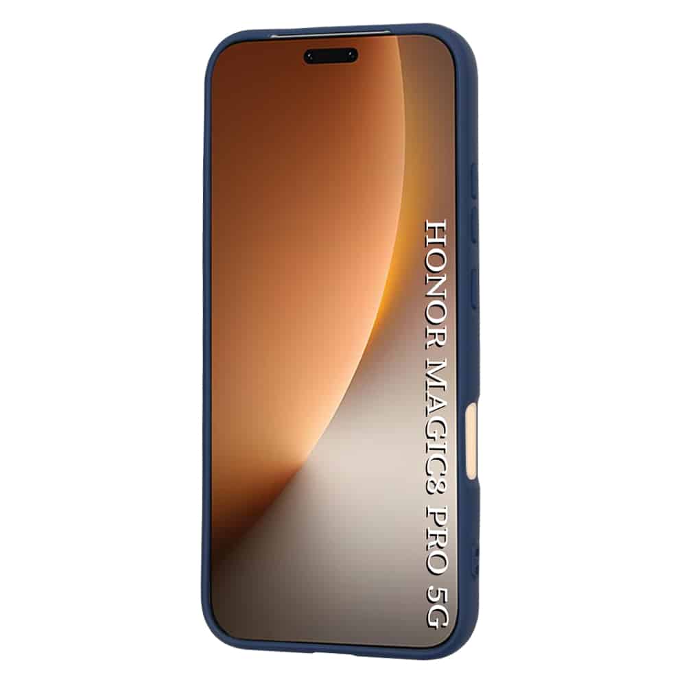 Techsuit SoftFlex silikonska maska za Honor Magic8 Pro – Navy plava