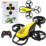 Dron na daljinsko upravljanje Syma X36 Four-Axis Acrobatics - žuti