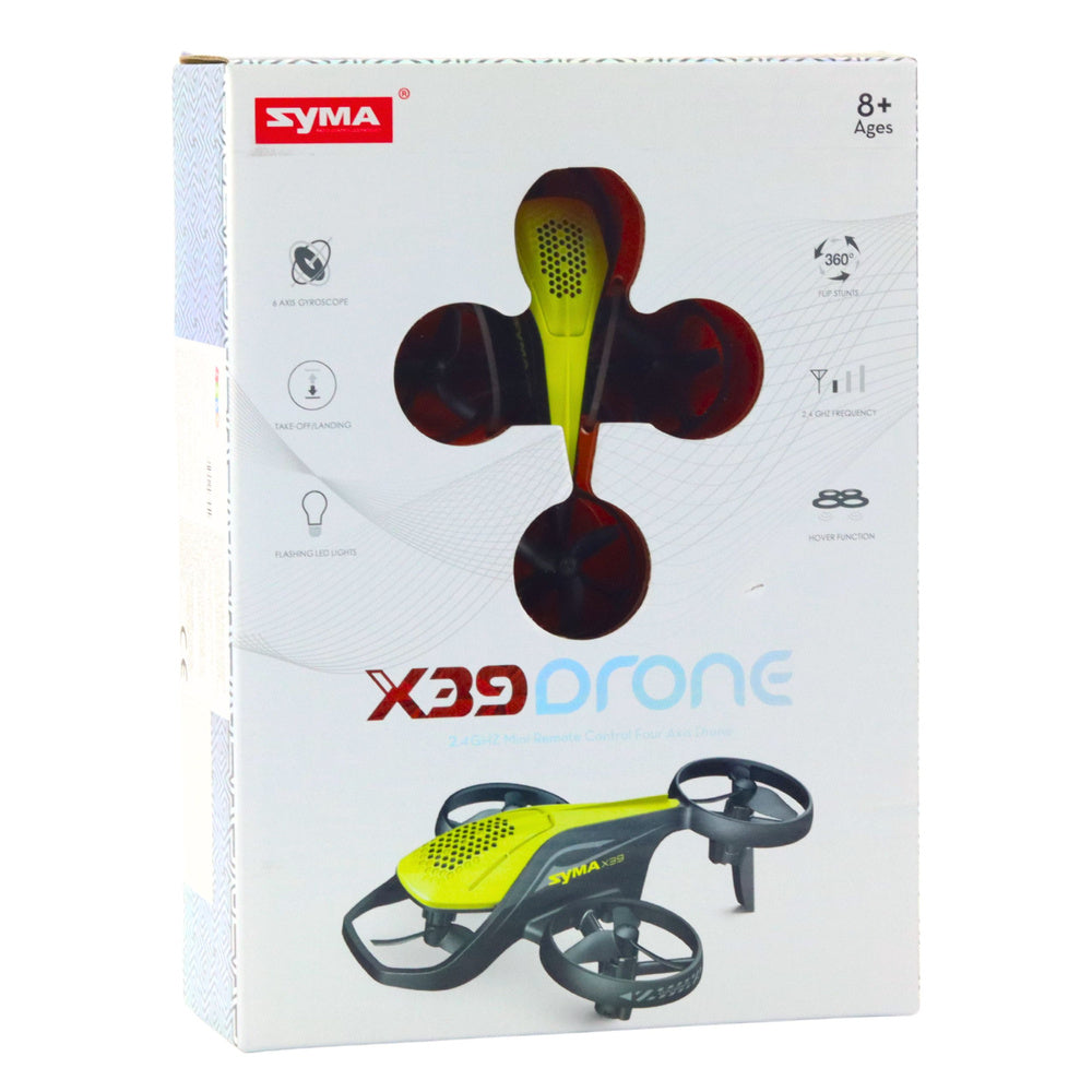 Dron na daljinsko upravljanje Syma X36 Four-Axis Acrobatics - žuti