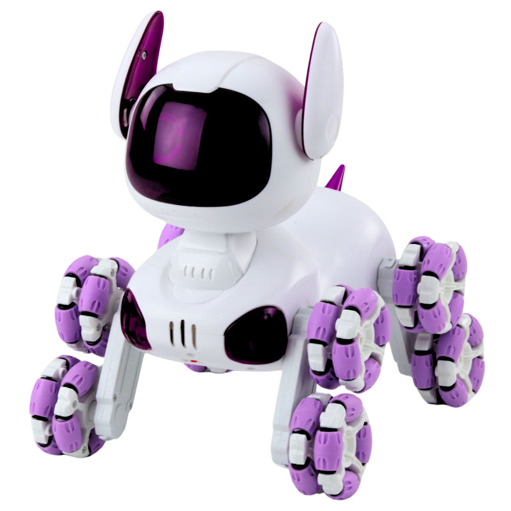Robot na daljinsko upravljanje TOOBY 360° - ljubičasto/bijeli