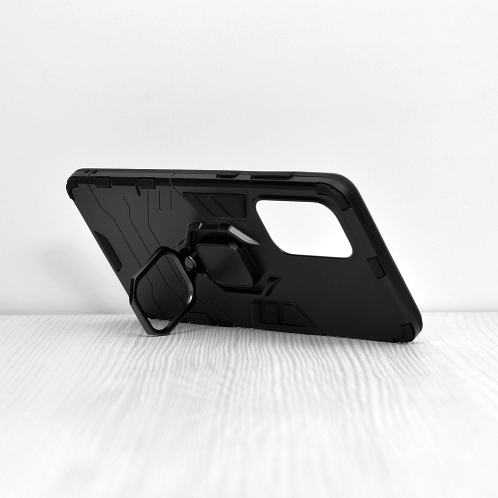 TechSuit Silicone Shield maska za Samsung Galaxy A73 5G črna