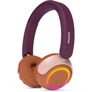 Philips TAK4200MP/00 naglavne slušalice i slušalice s ugrađenim mikrofonom Bežično Obruč za glavu Pozivi/glazba Bluetooth Narančasto, Ljubičasto, Ruža