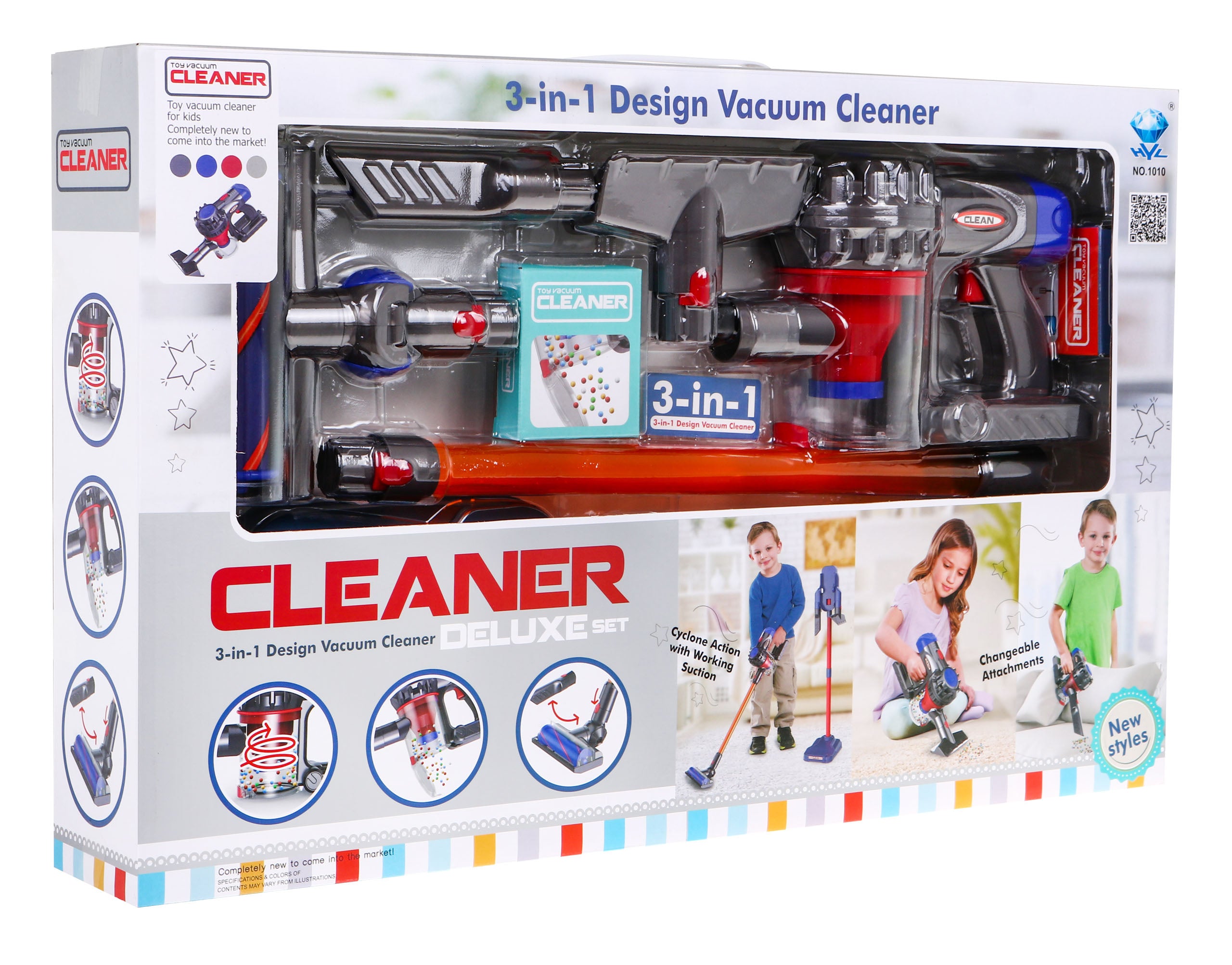 Household appliances 3in1 vacuum cleaner