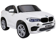 Licencirani auto na akumulator BMW X6M – dvosjed – bijeli
