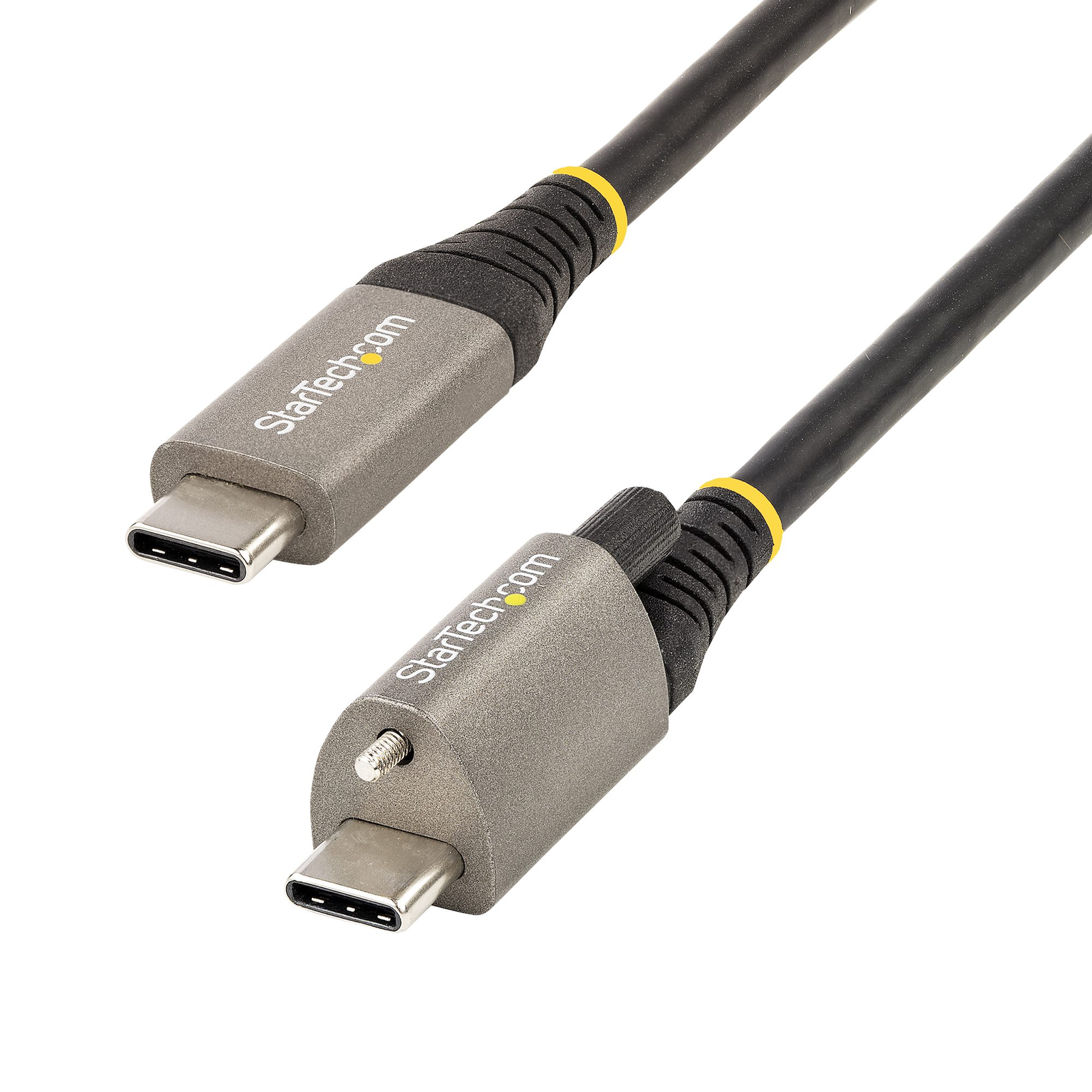 StarTech.com USB31CCTLKV1M USB kabel 1 m USB 3.2 Gen 2 (3.1 Gen 2) USB C Crno, Sivo