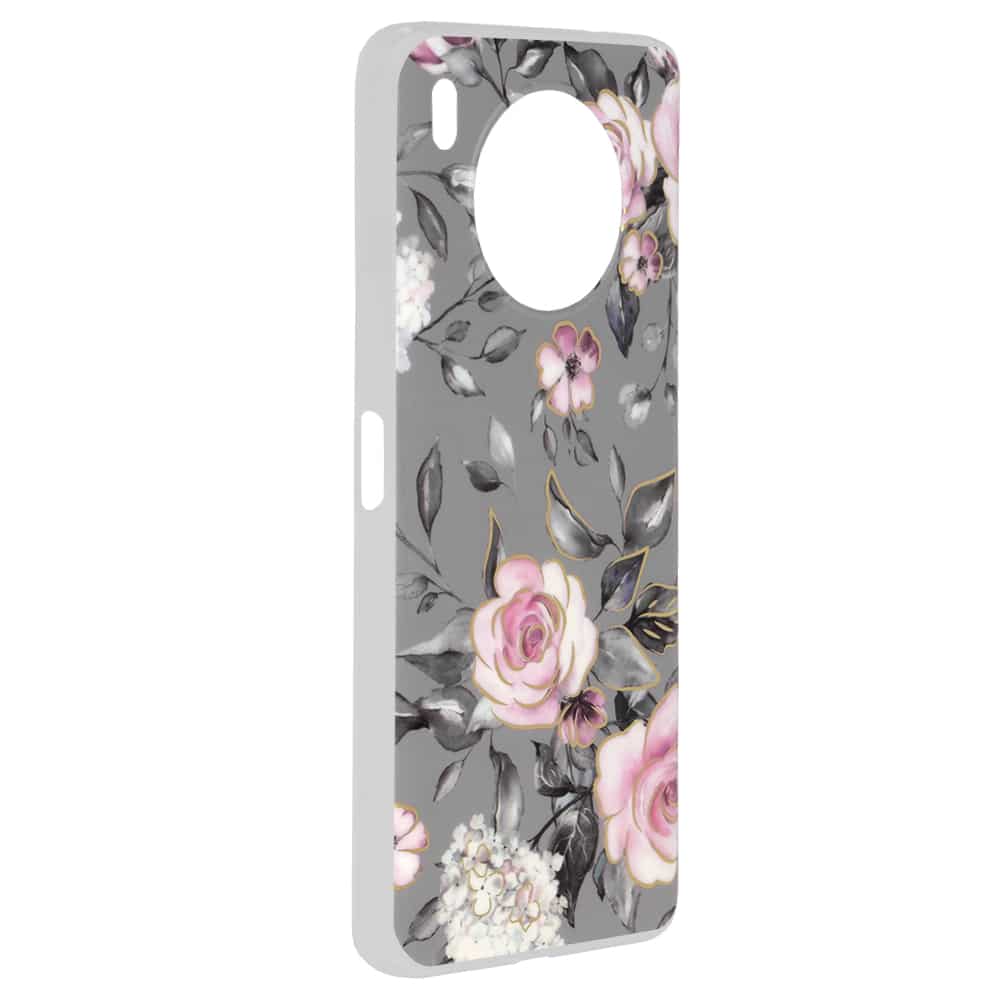 Techsuit Marble Series ovitek za Huawei Nova 8i Bloom of Ruth Gray