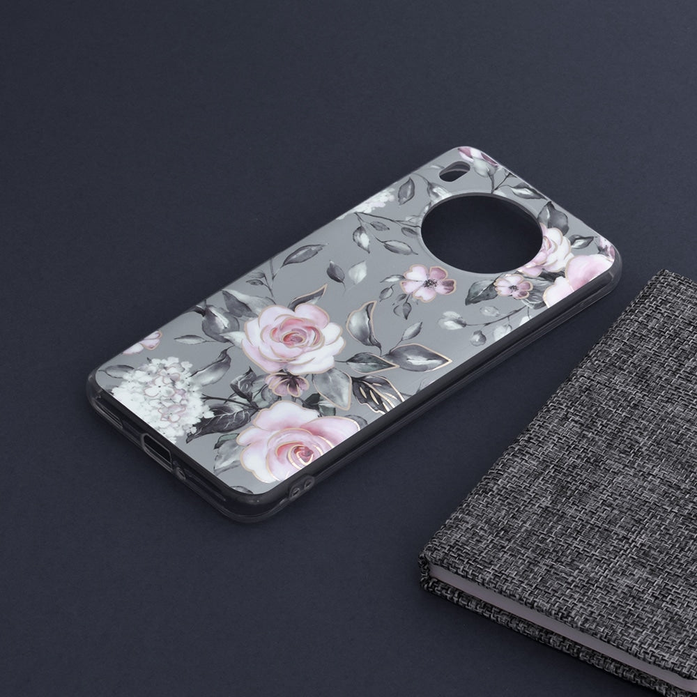 Techsuit Marble Series ovitek za Huawei Nova 8i Bloom of Ruth Gray