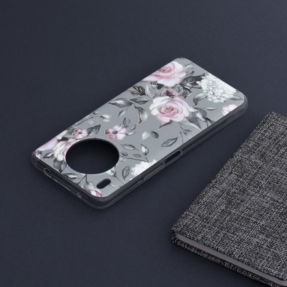 Techsuit Marble Series ovitek za Huawei Nova 8i Bloom of Ruth Gray