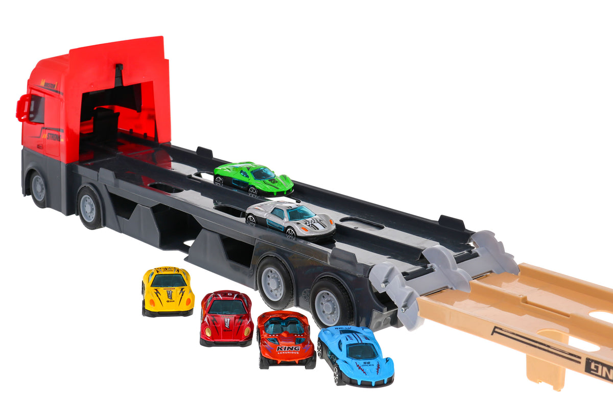 Catapult Truck + Cars