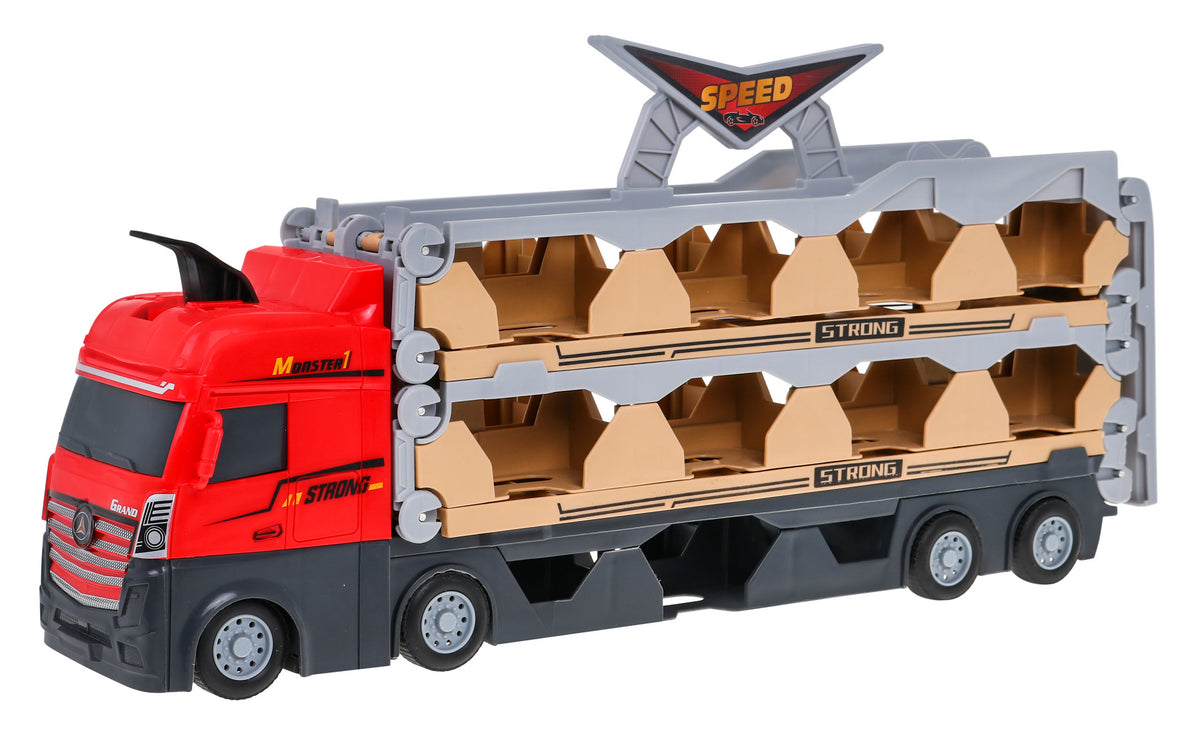 Catapult Truck + Cars