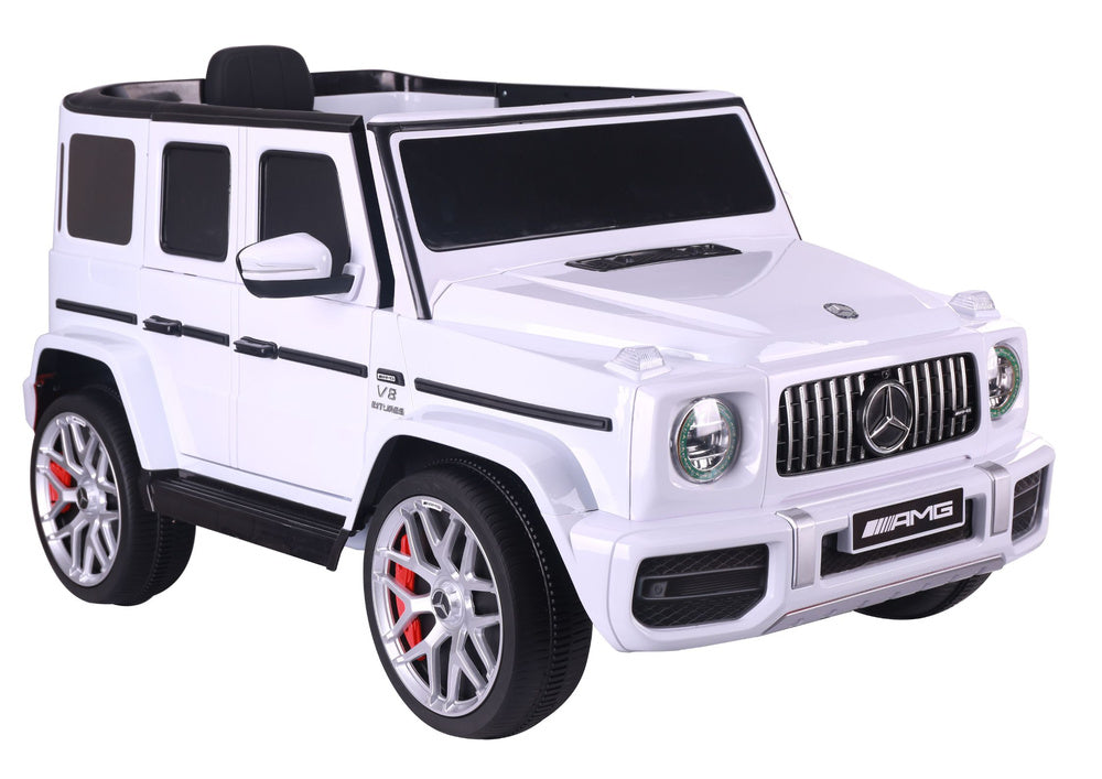 Licencirani auto na akumulator Mercedes G63 (S306) - bijeli