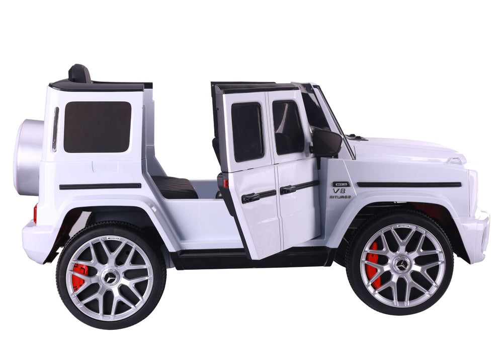 Licencirani auto na akumulator Mercedes G63 (S306) - bijeli
