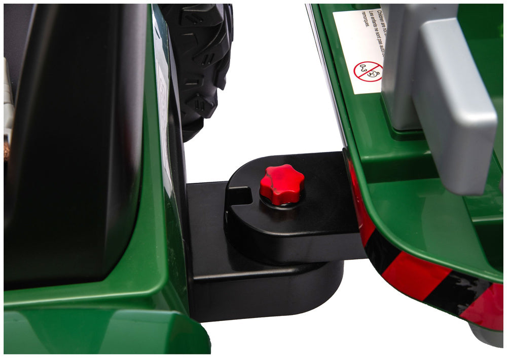 Traktor na akumulator s prikolicom CH9959B - tamno zeleni