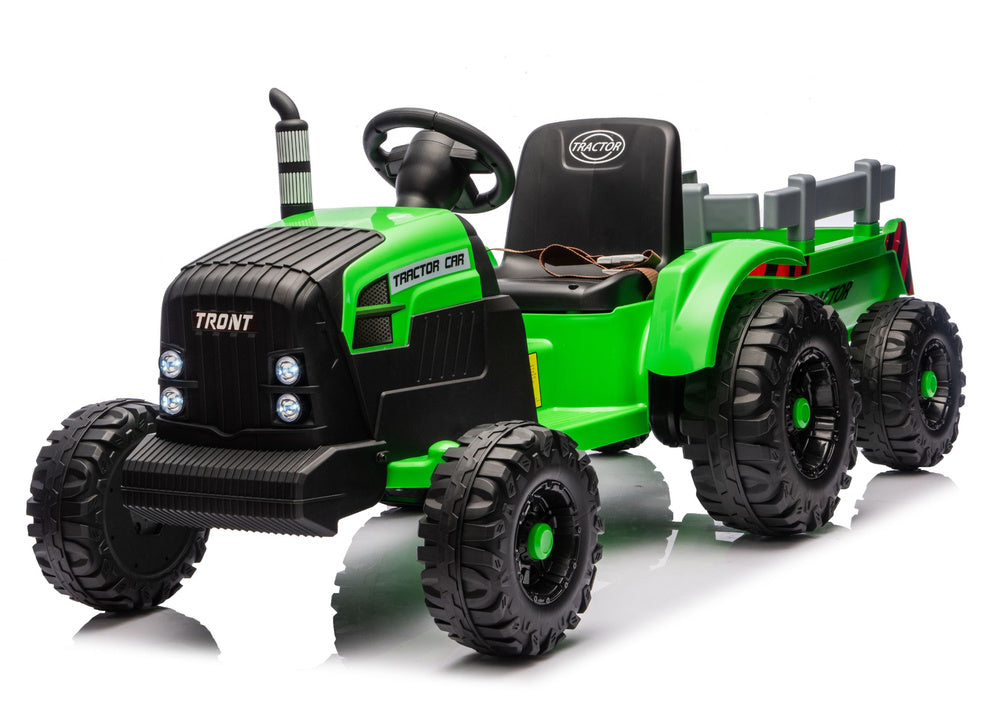 Traktor na akumulator s prikolicom CH9959B - zeleni