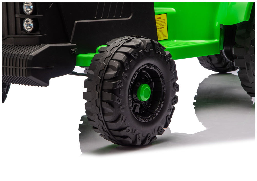Traktor na akumulator s prikolicom CH9959B - zeleni