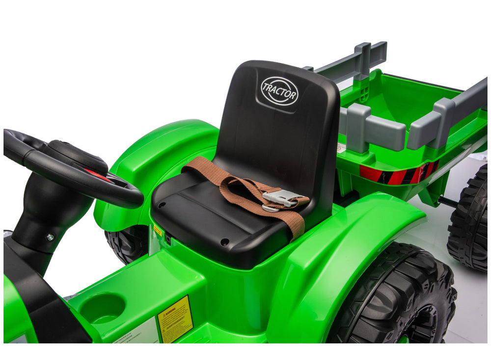 Traktor na akumulator s prikolicom CH9959B - zeleni