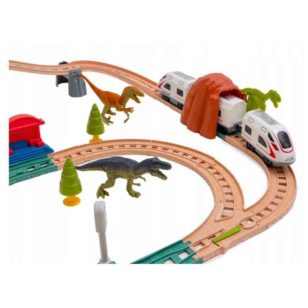 Vlakić na baterije sa zvučnim efektima Dinosaurs 95 cm