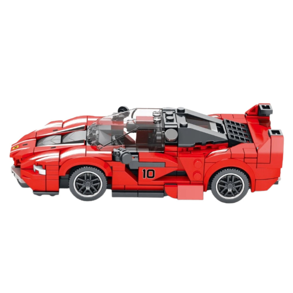 Kockice za slaganje auta FXX-K Race sa 360 elemenata - crveni