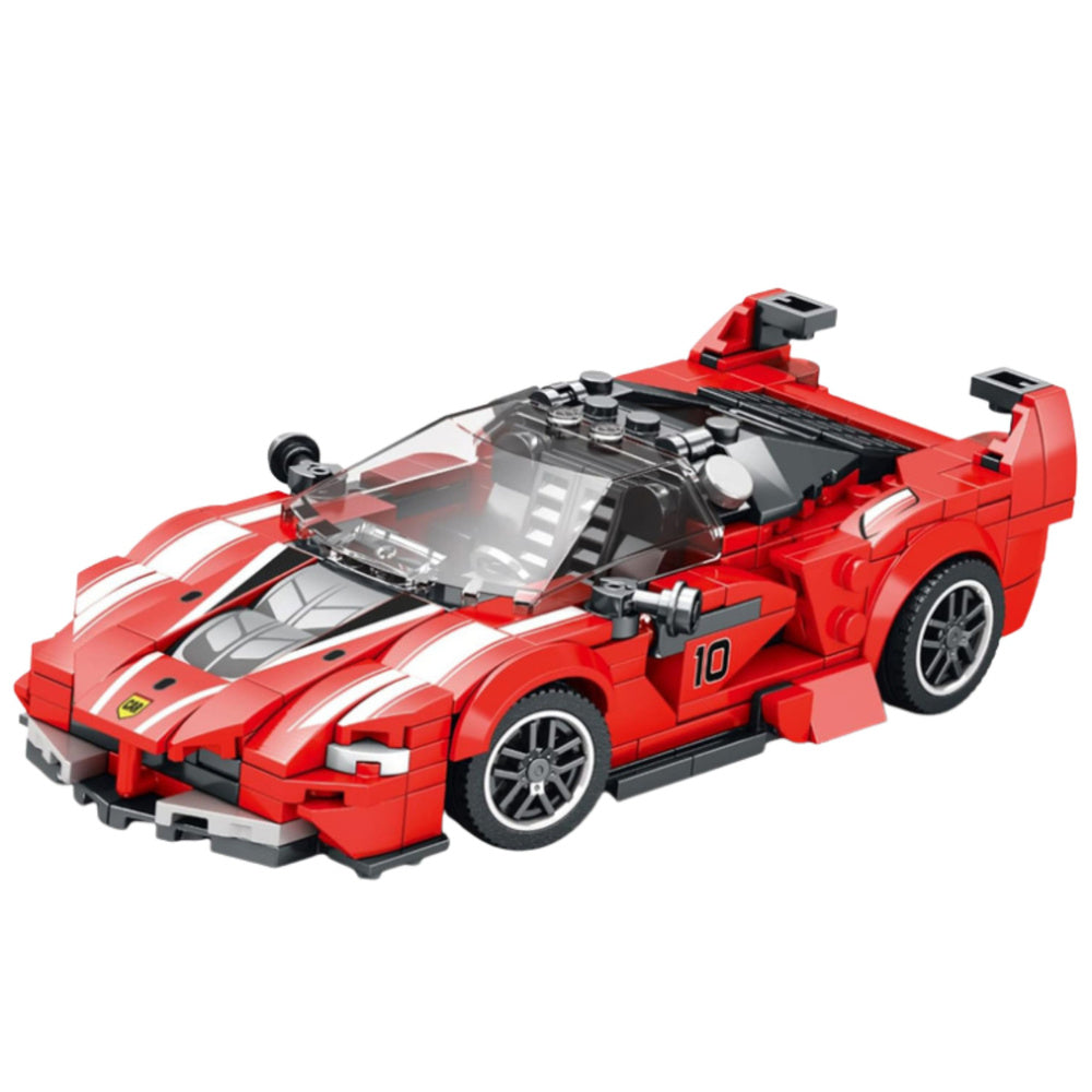 Kockice za slaganje auta FXX-K Race sa 360 elemenata - crveni