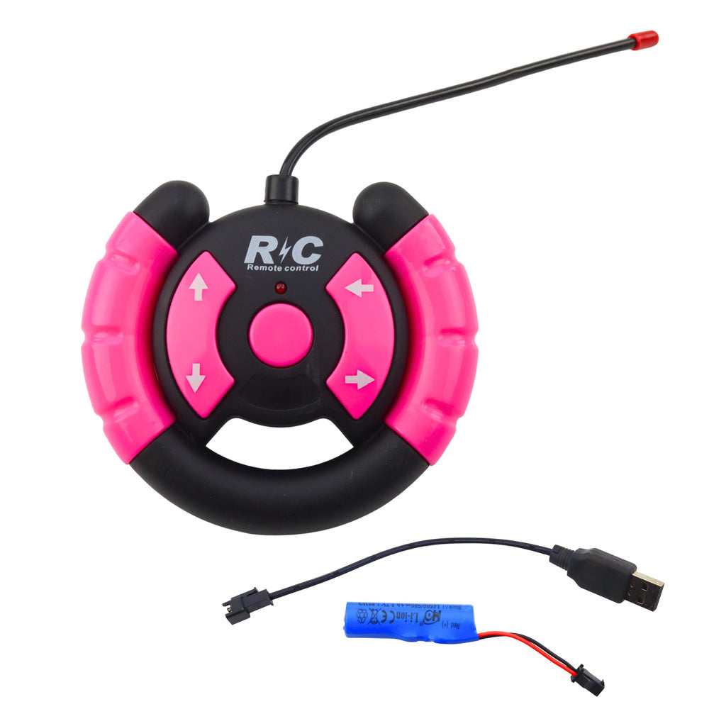 Remote Controlled RC Off-Road Car with Dolls Pink 1:16
