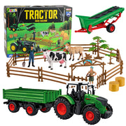 Poljoprivredni set vozila sa figurama farmera - 45 elemenata