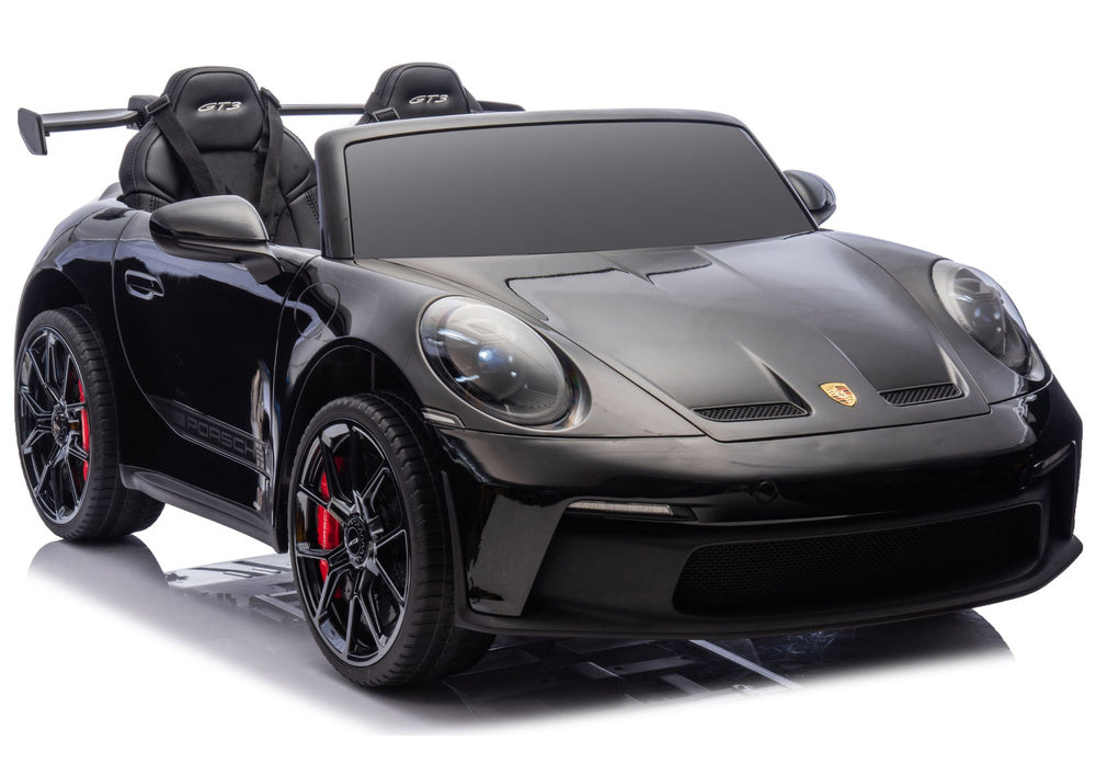 Licencirani auto na akumulator DK-P911 Porsche GT3 - dvosjed- crnii/lakirani