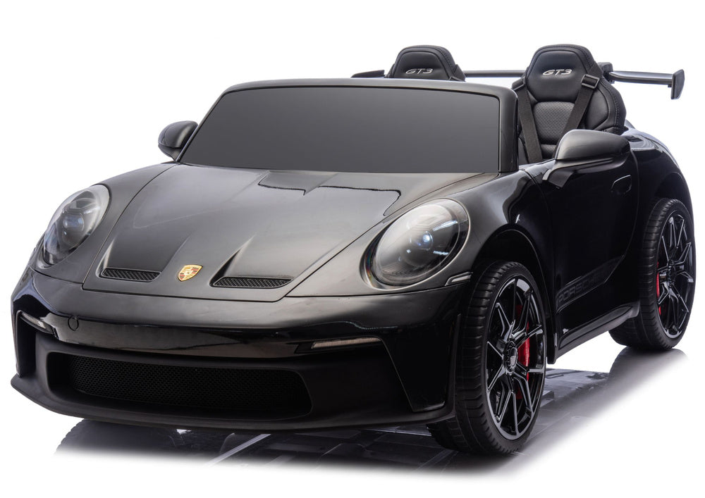 Licencirani auto na akumulator DK-P911 Porsche GT3 - dvosjed- crnii/lakirani