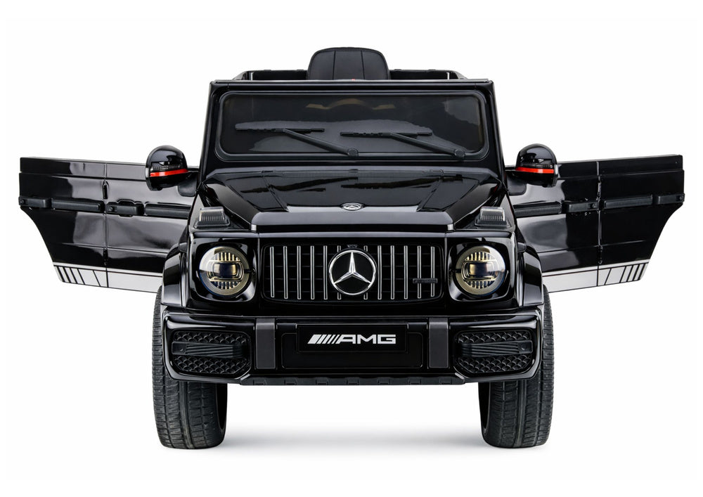 Licencirani auto na akumulator Mercedes AMG G63 2x200W - crni/lakirani
