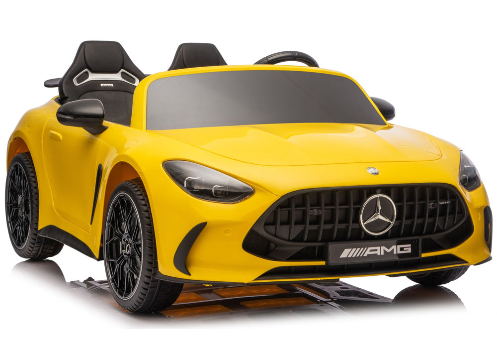 Licencirani auto na akumulator Mercedes GT63 AMG DK-GT63 24V - dvosjed - Žuti