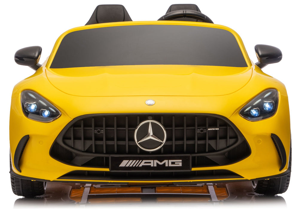Licencirani auto na akumulator Mercedes GT63 AMG DK-GT63 24V - dvosjed - žuti