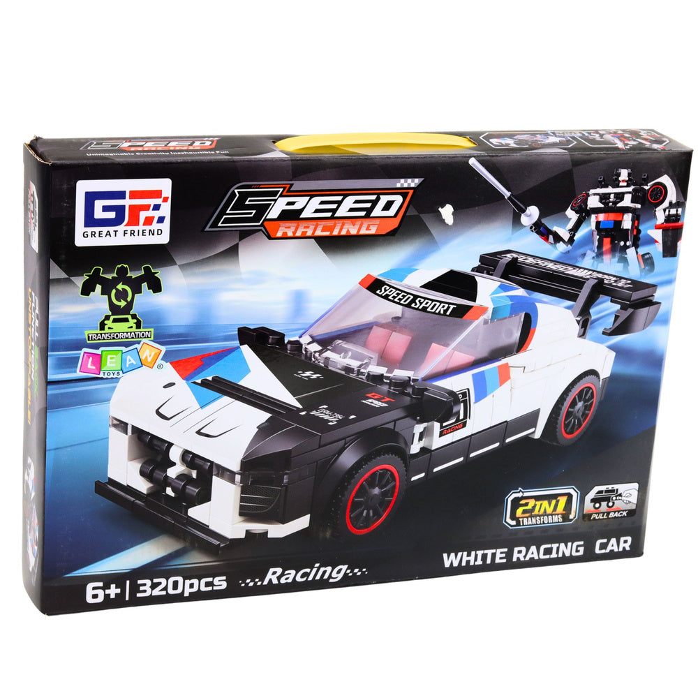 Kockice za slaganje 2 u 1 auto-robot SPEED - 320 elemenata