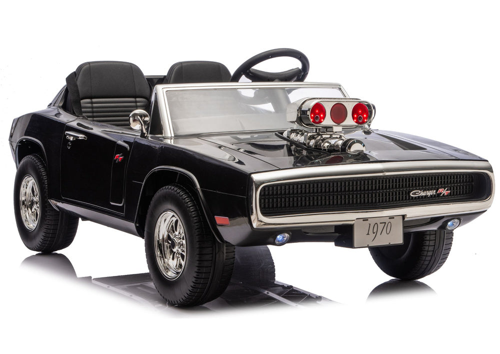 Licencirani auto na akumulator Dodge Charger R/T DLS-K12 24V7Ah - crni