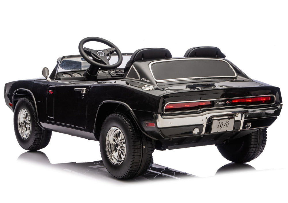 Licencirani auto na akumulator Dodge Charger R/T DLS-K12 24V7Ah - crni