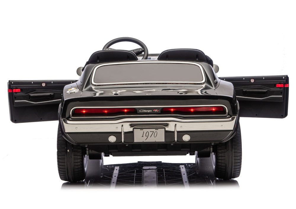 Licencirani auto na akumulator Dodge Charger R/T DLS-K12 24V7Ah - crni