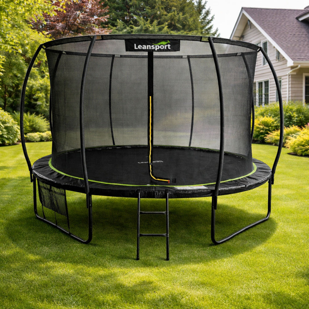 Trampolin 487 cm s zaštitnom mrežom i ljestvama - garden