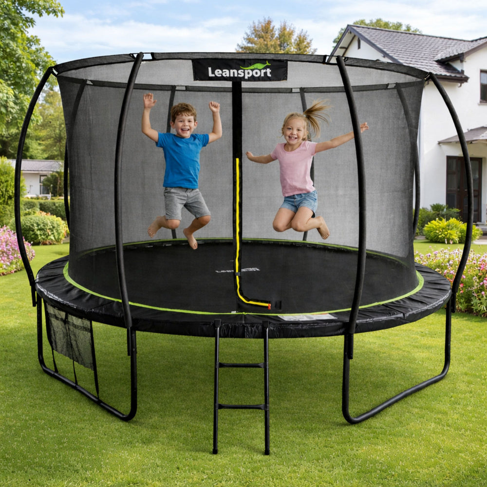 Trampolin 487 cm s zaštitnom mrežom i ljestvama - garden