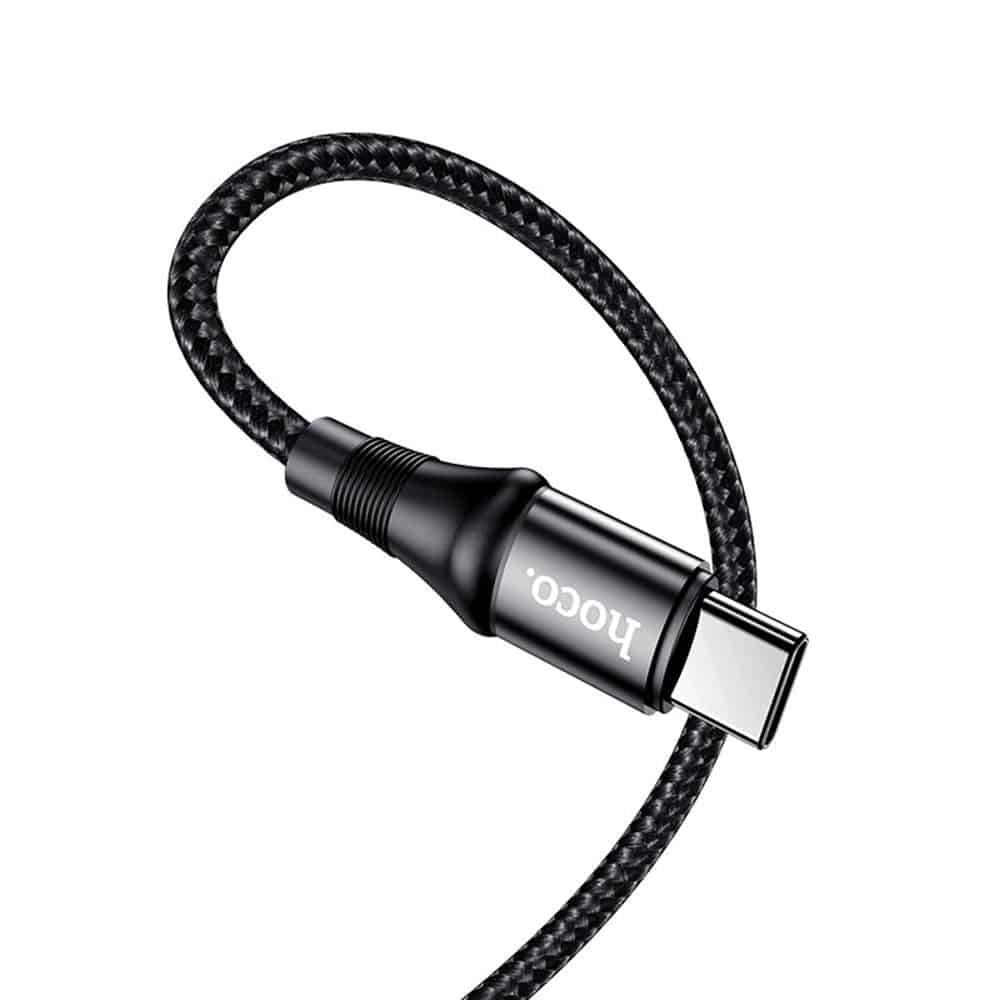 HOCO Polnilni kabel (X50 Exquisito) USB Type-C na USB Type-C PD 100W 5A 1.0m črn